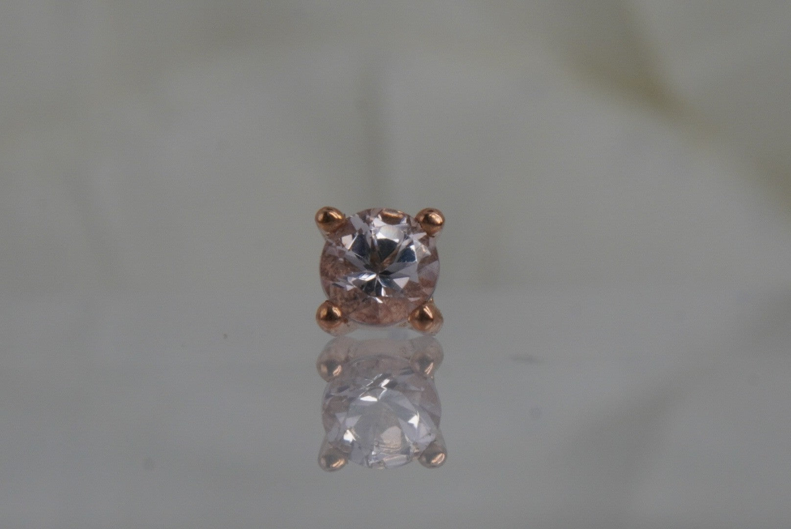 Prong with Morganite