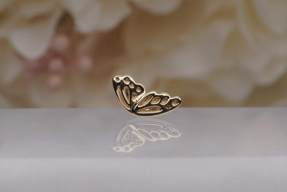 14k Gold "Teter" in yellow gold, front view