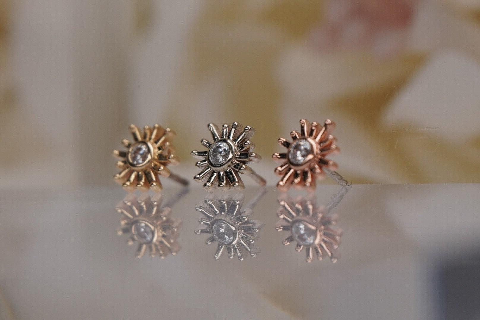 Small Sunray with Crystals