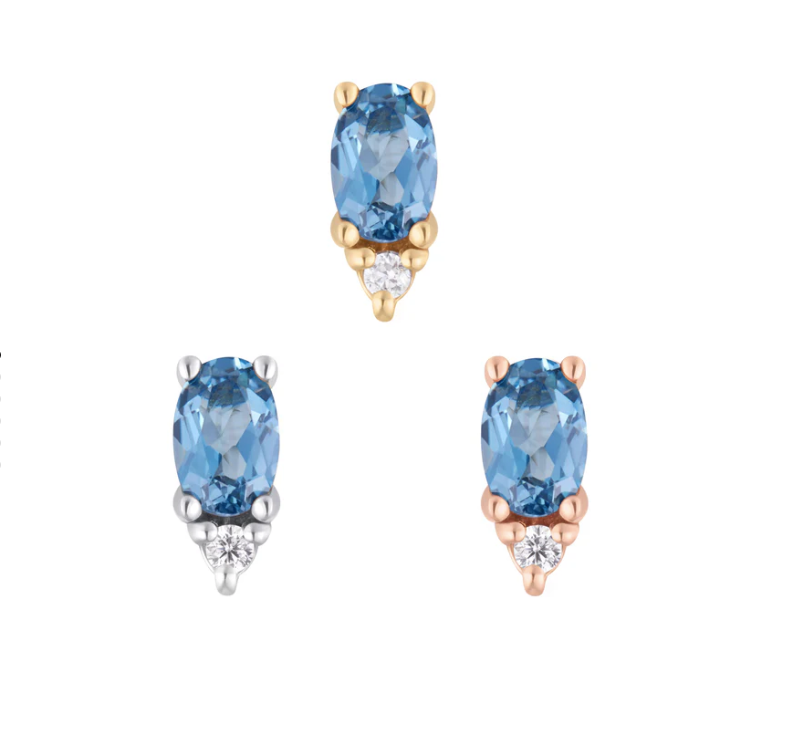 Desden with London Blue Topaz