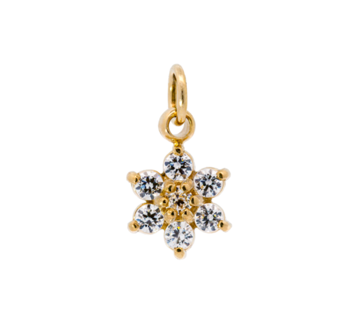 Delicate Flower Charm