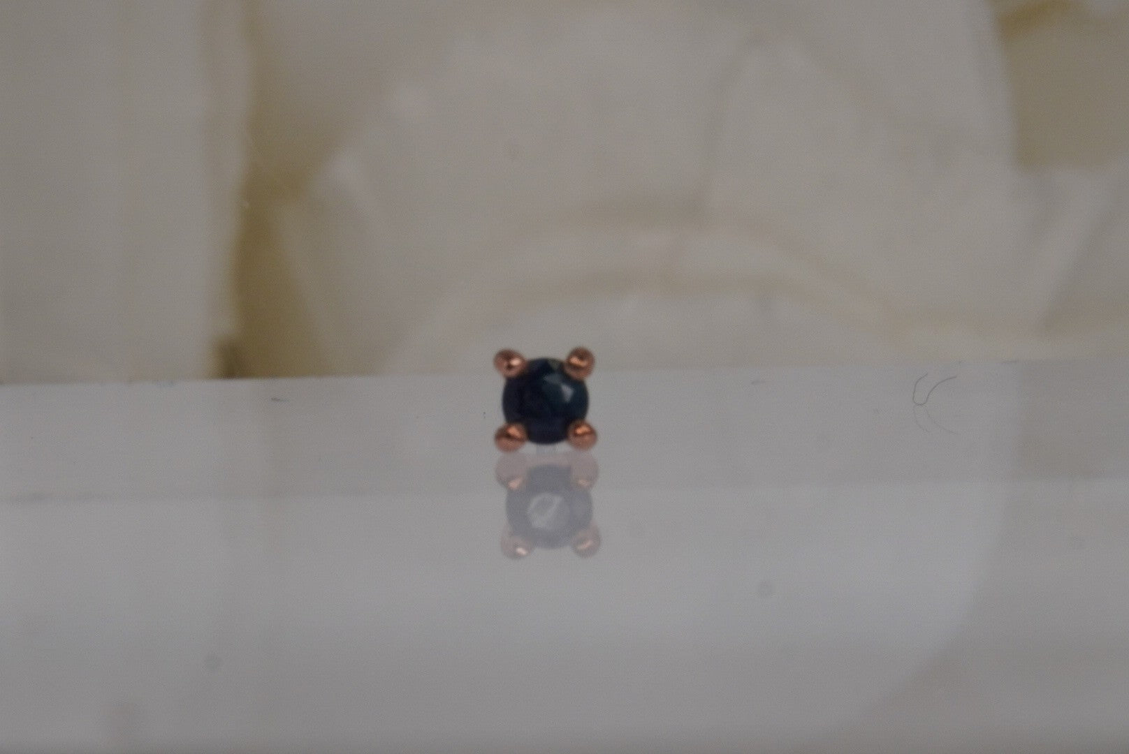 Blue Sapphire Prong
