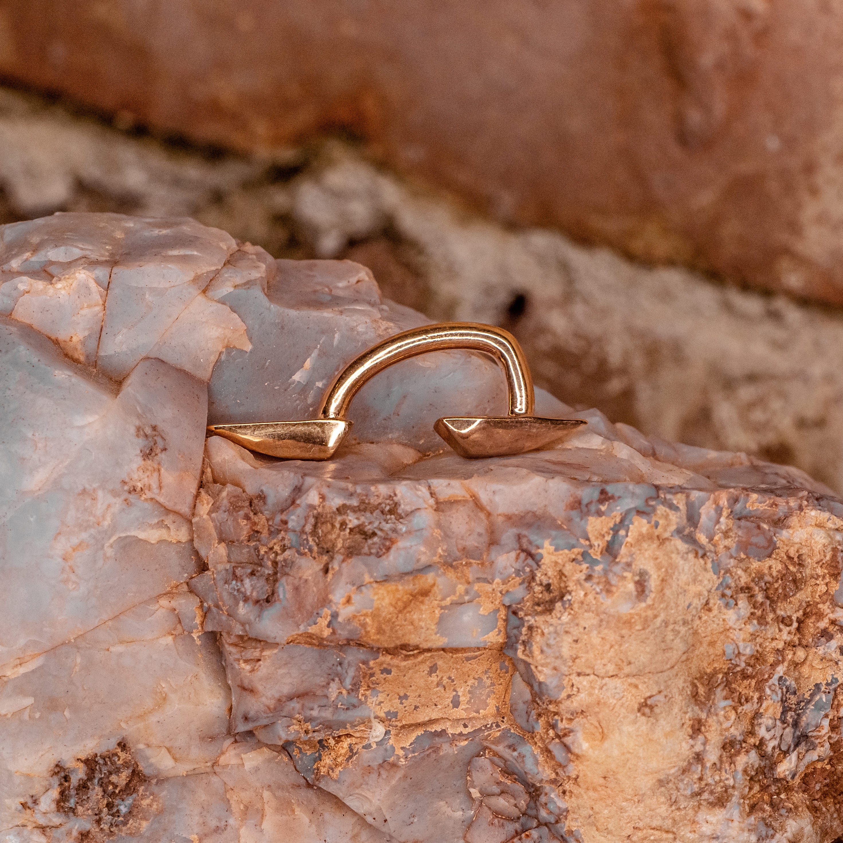 Ice Pick- 6g- Rose Gold Plated