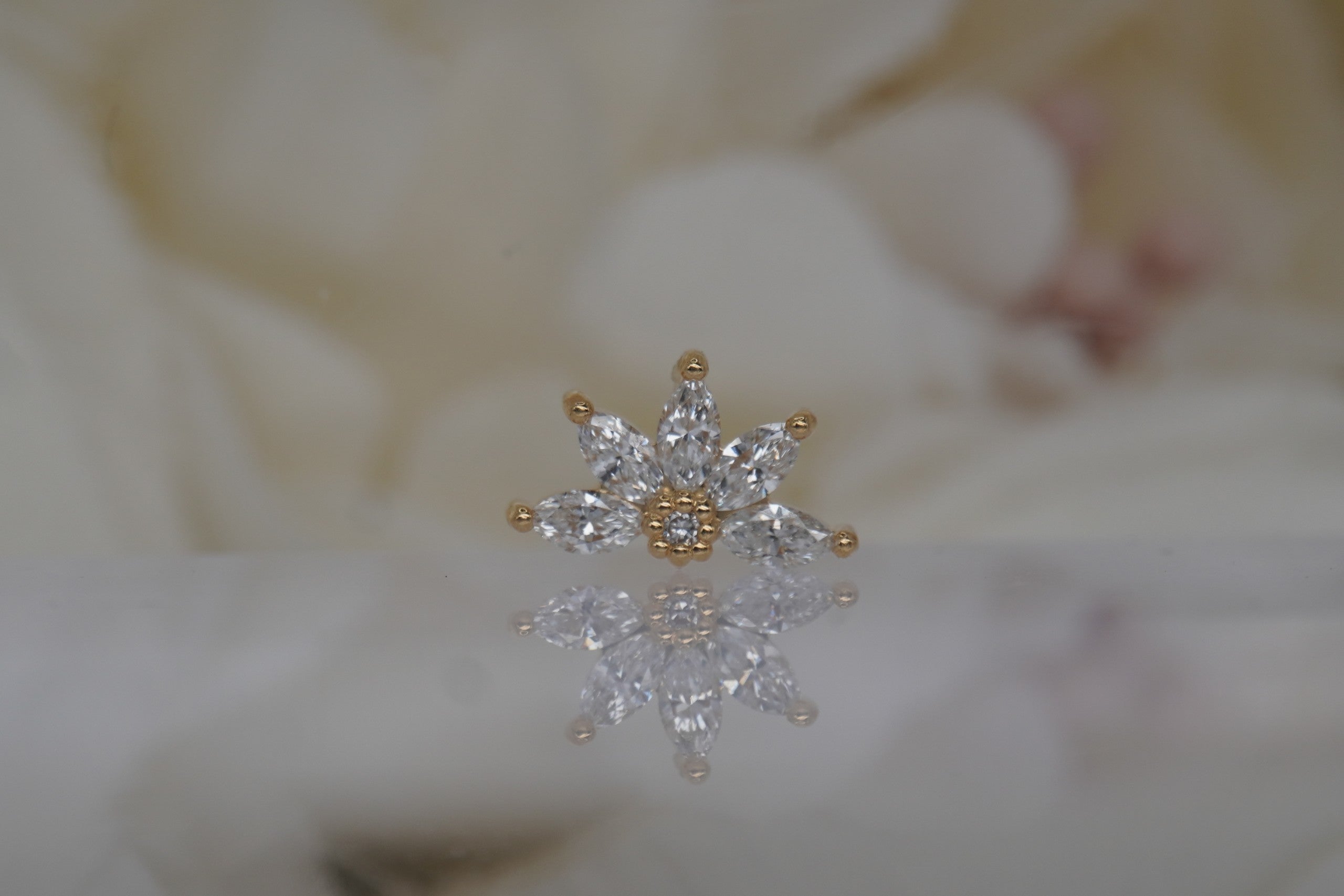Rhipis with Genuine Lab Grown Diamonds