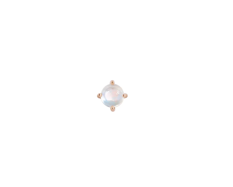 Rainbow Moonstone Prong