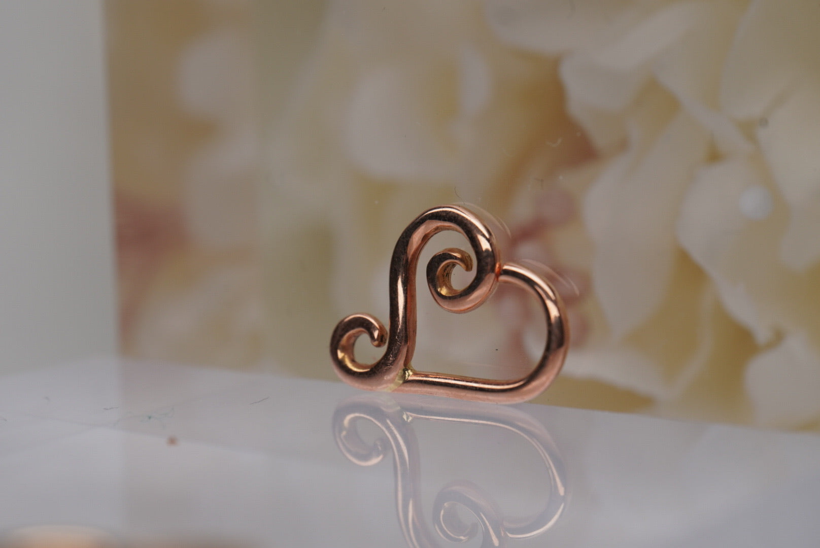 Archimedes in Rose Gold 16g 3/8"