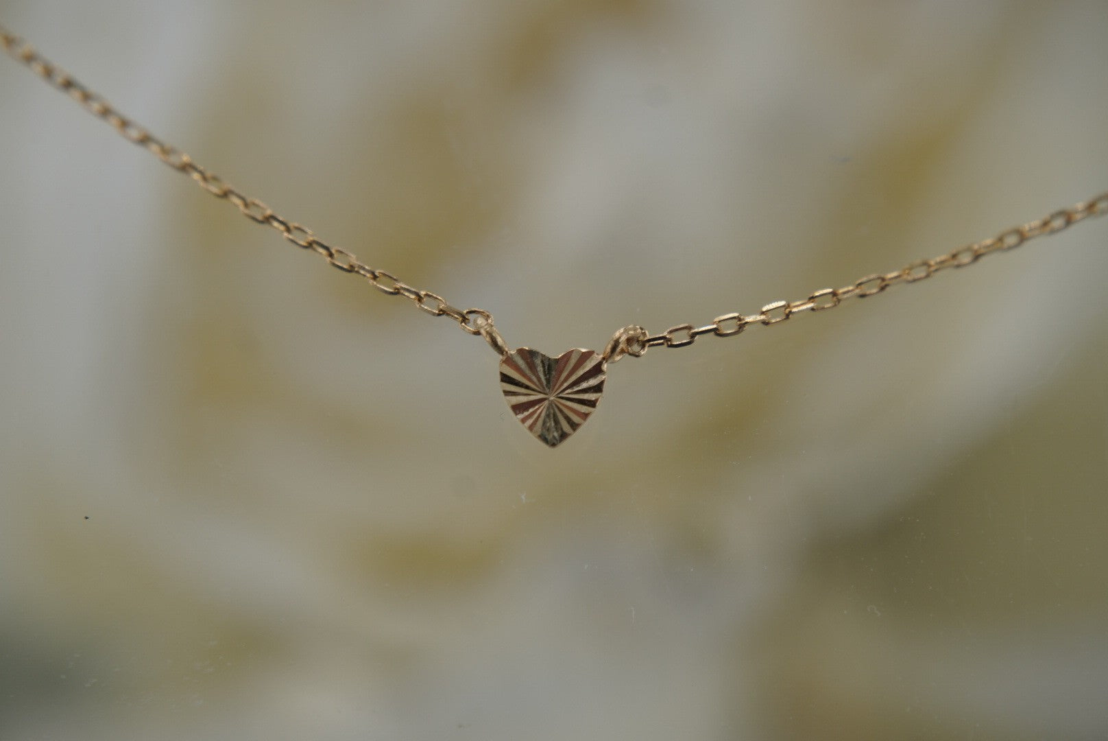 Modern Romance Necklace in Yellow Gold