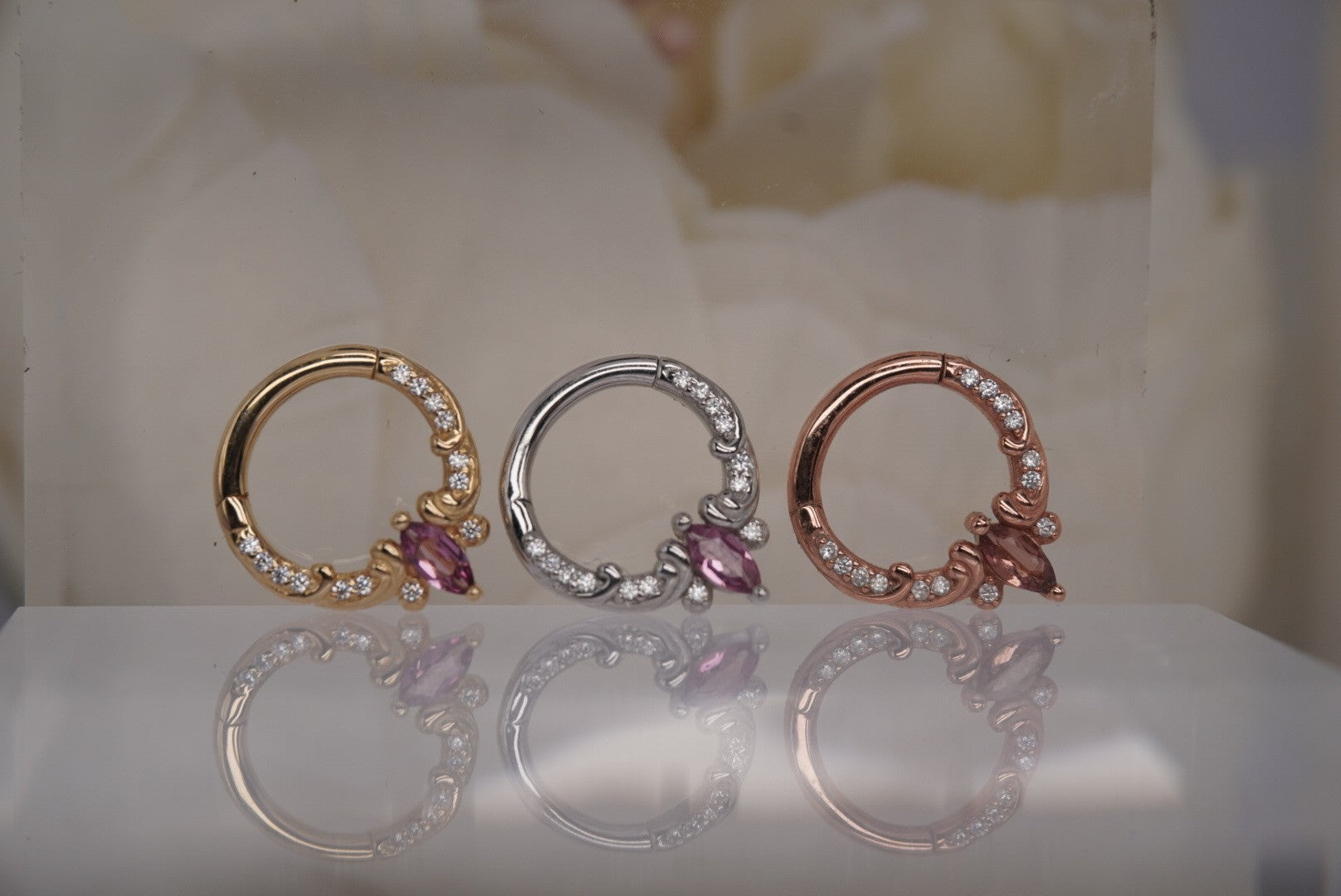 Coterie with Pink Tourmaline