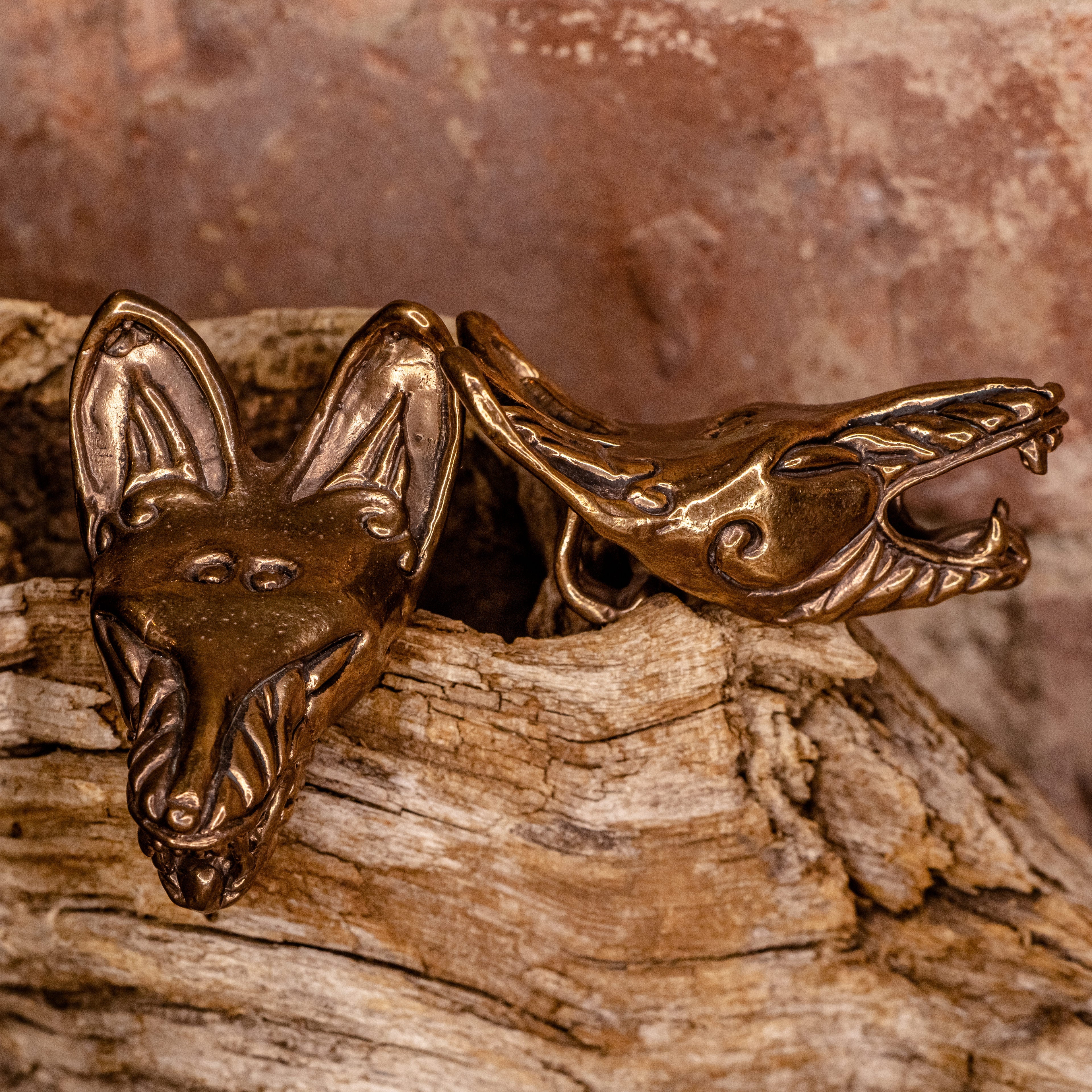 Inari-Kitsune Head Weight-0g-Bronze