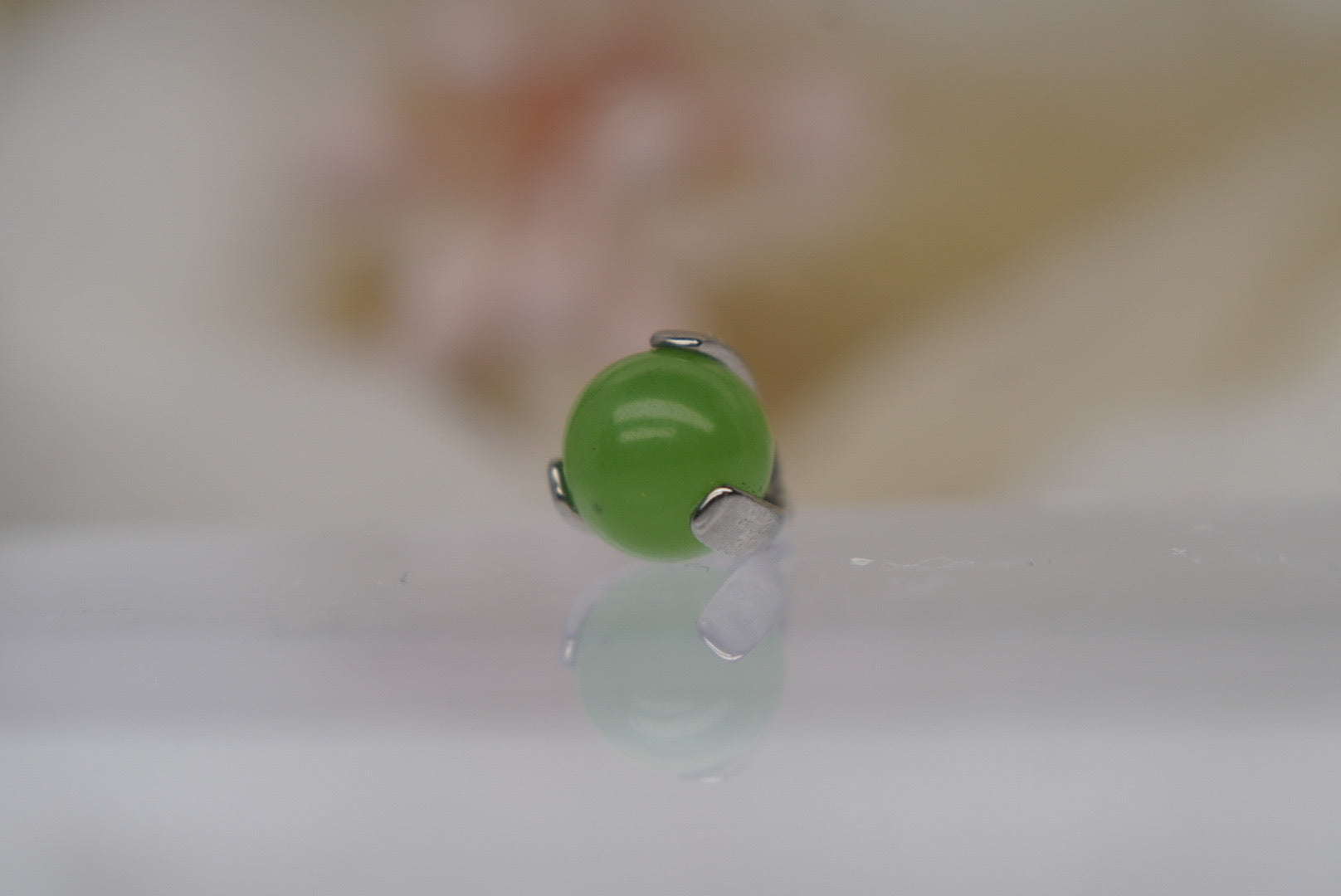 Natural Stone Prong Setting- 12/14g
