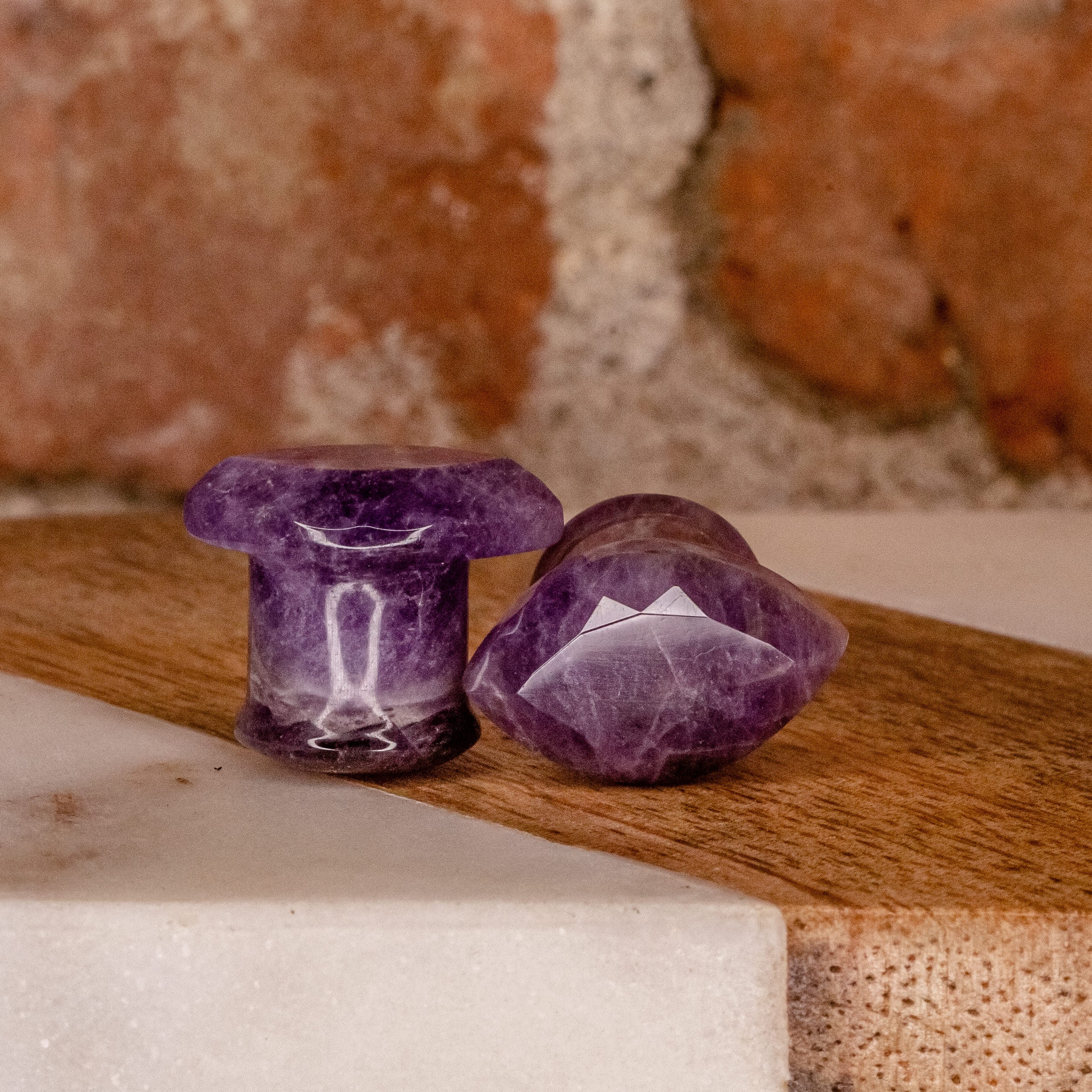 Marquise Amethyst 1/2"