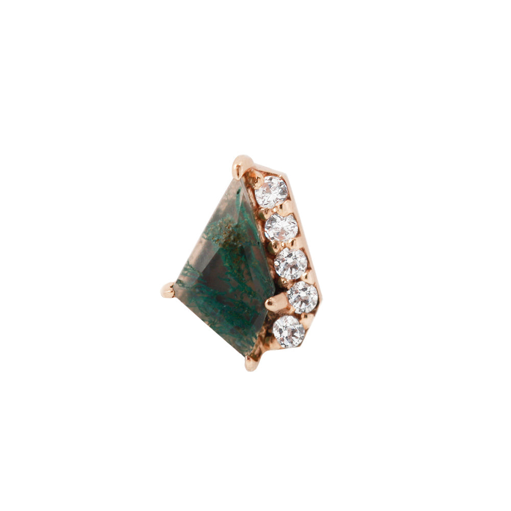 Elevate- Moss Agate