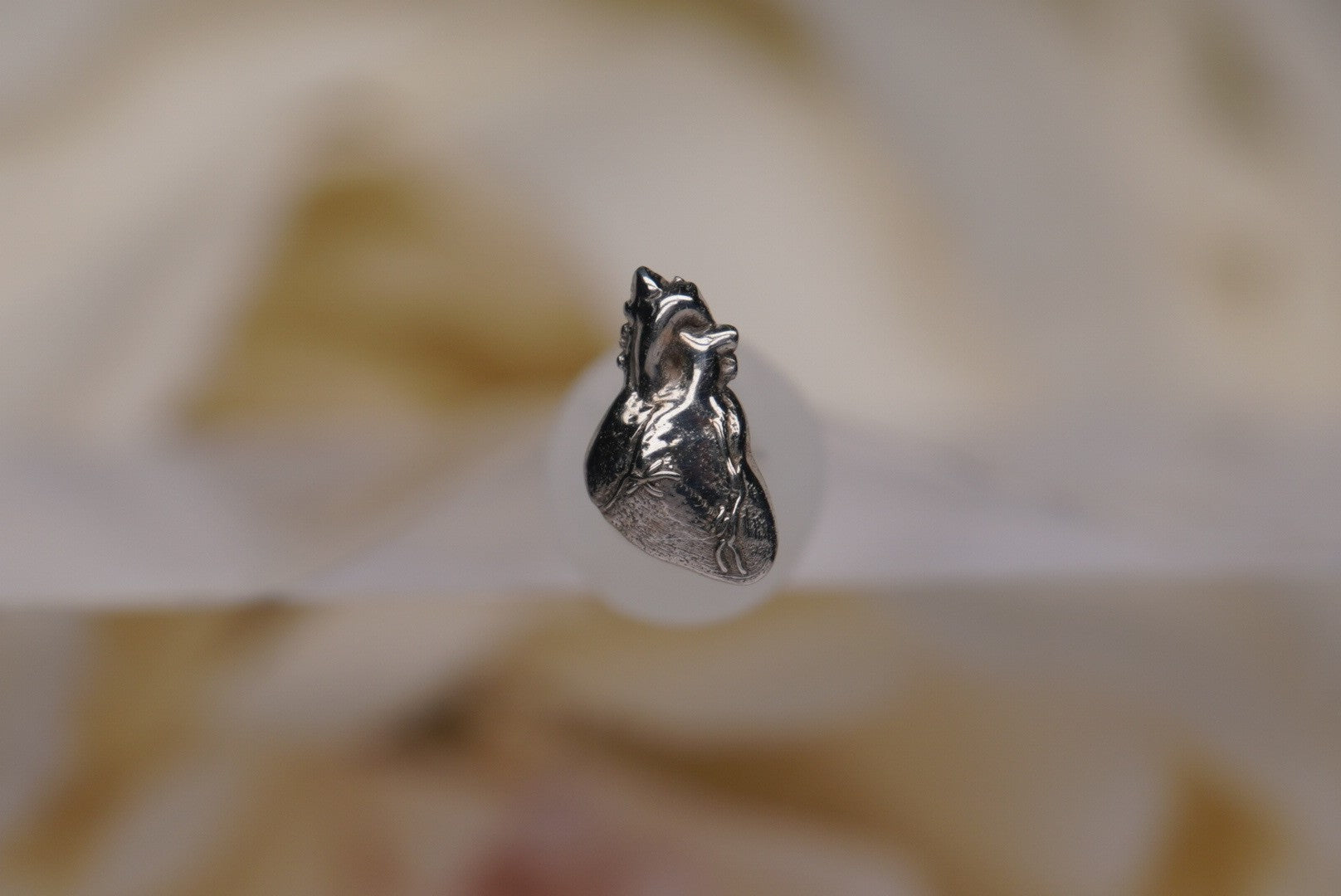 Anatomical Heart in Gold