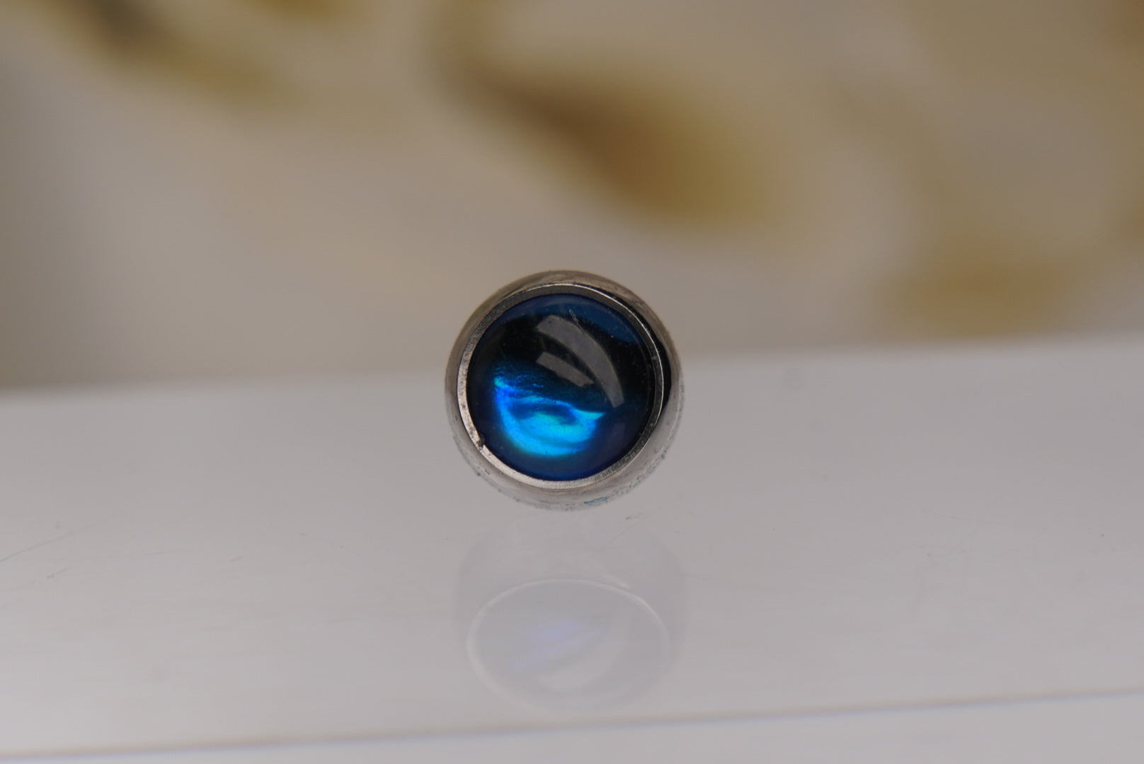 Blue Paua Shell- 12/14G