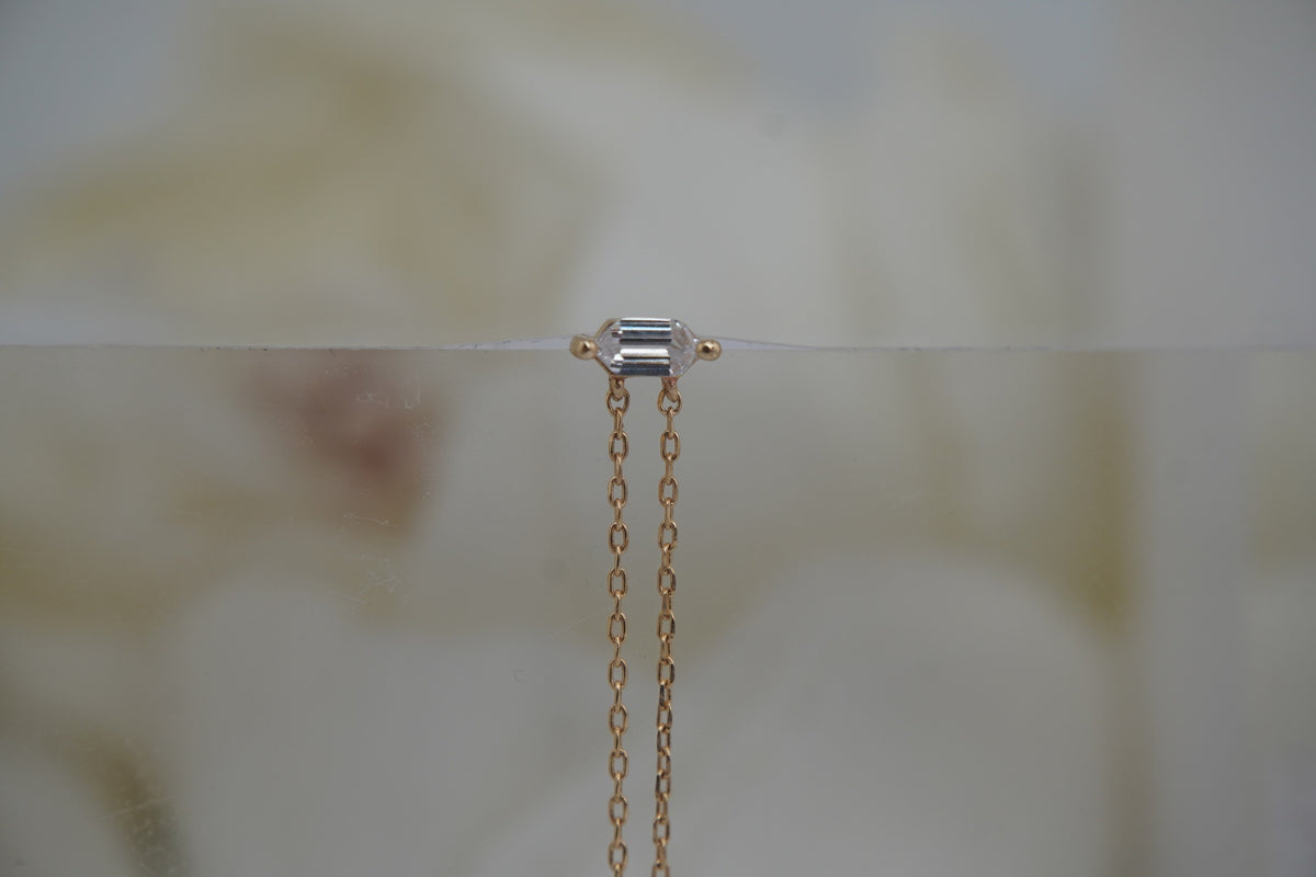 Close-up of the threadless end crystal