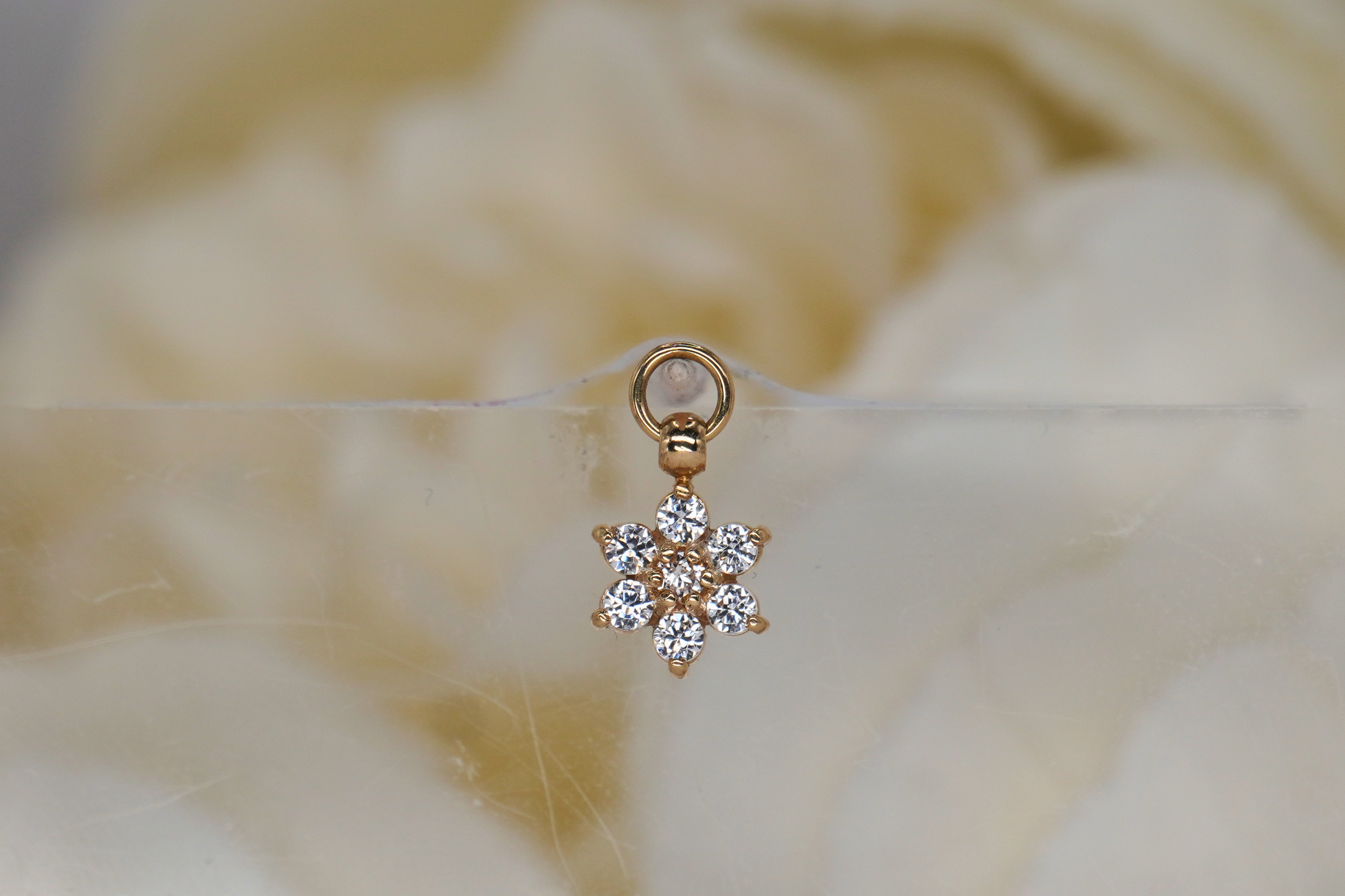 Delicate Flower Charm