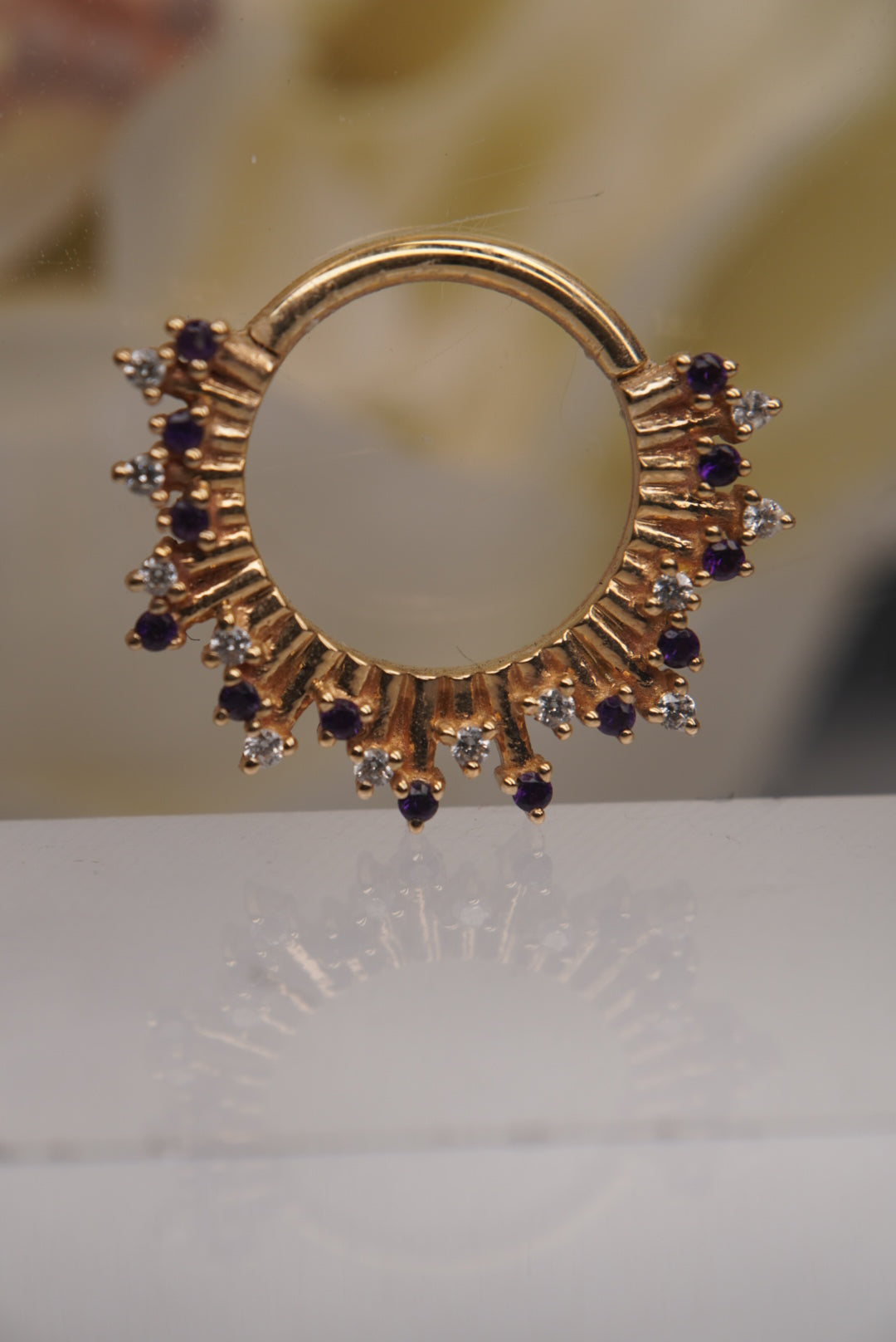 Frozen Hinge Ring