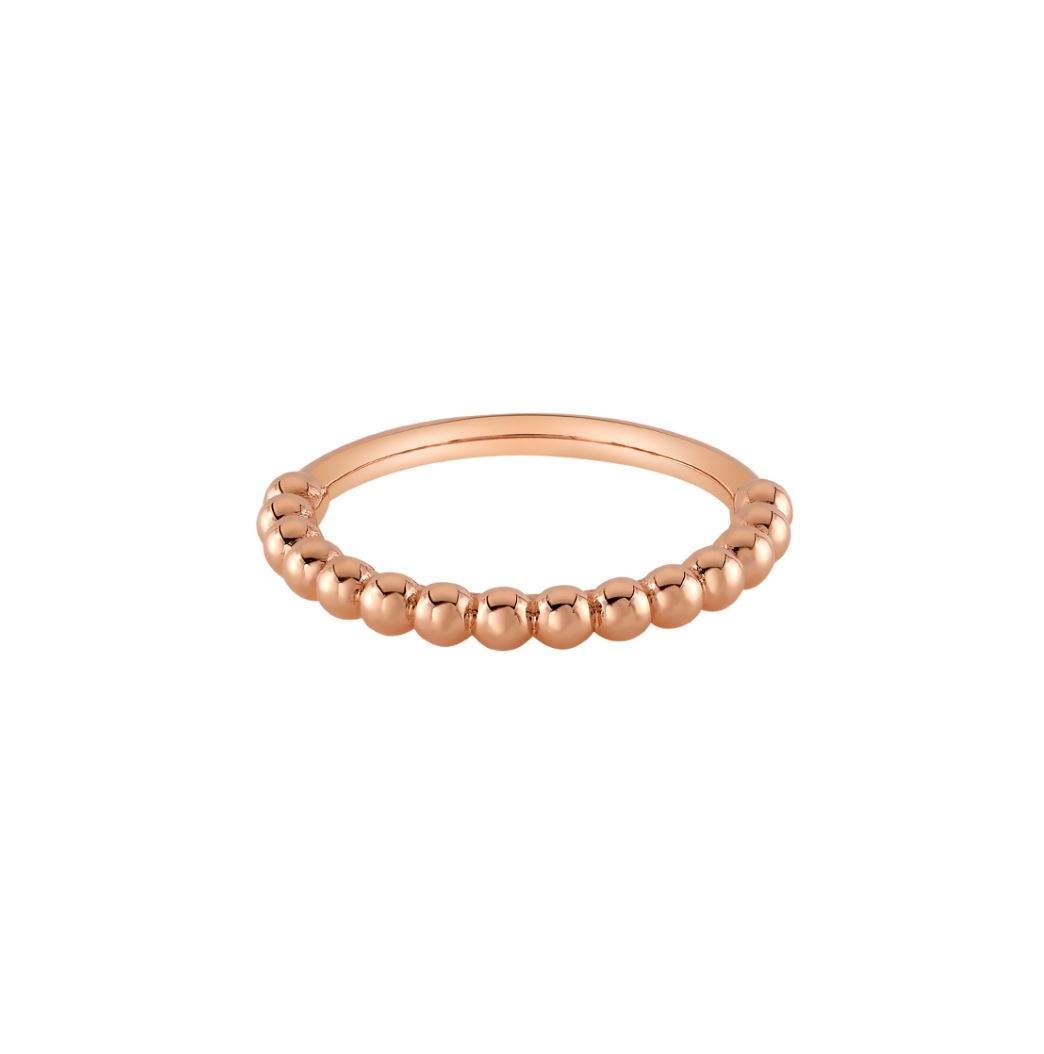 BVLA Oaktier in rose gold stock image side view