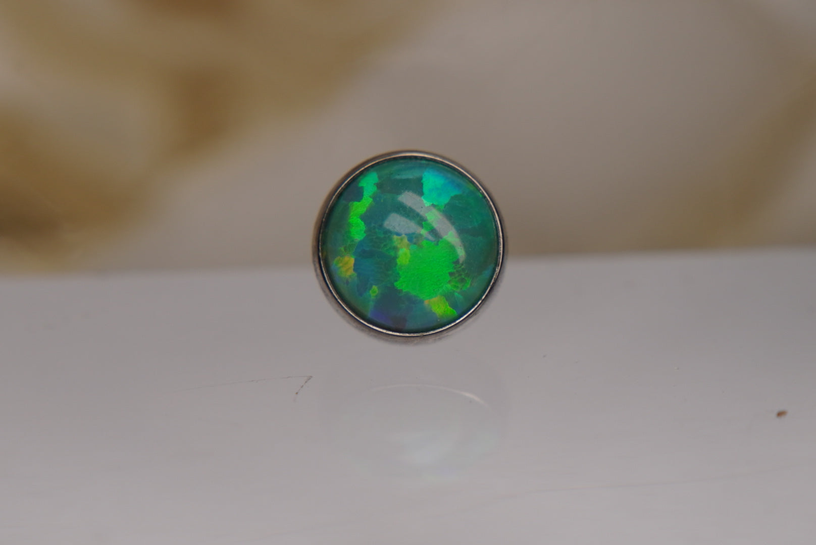 Lime Green Opal- 16/18g