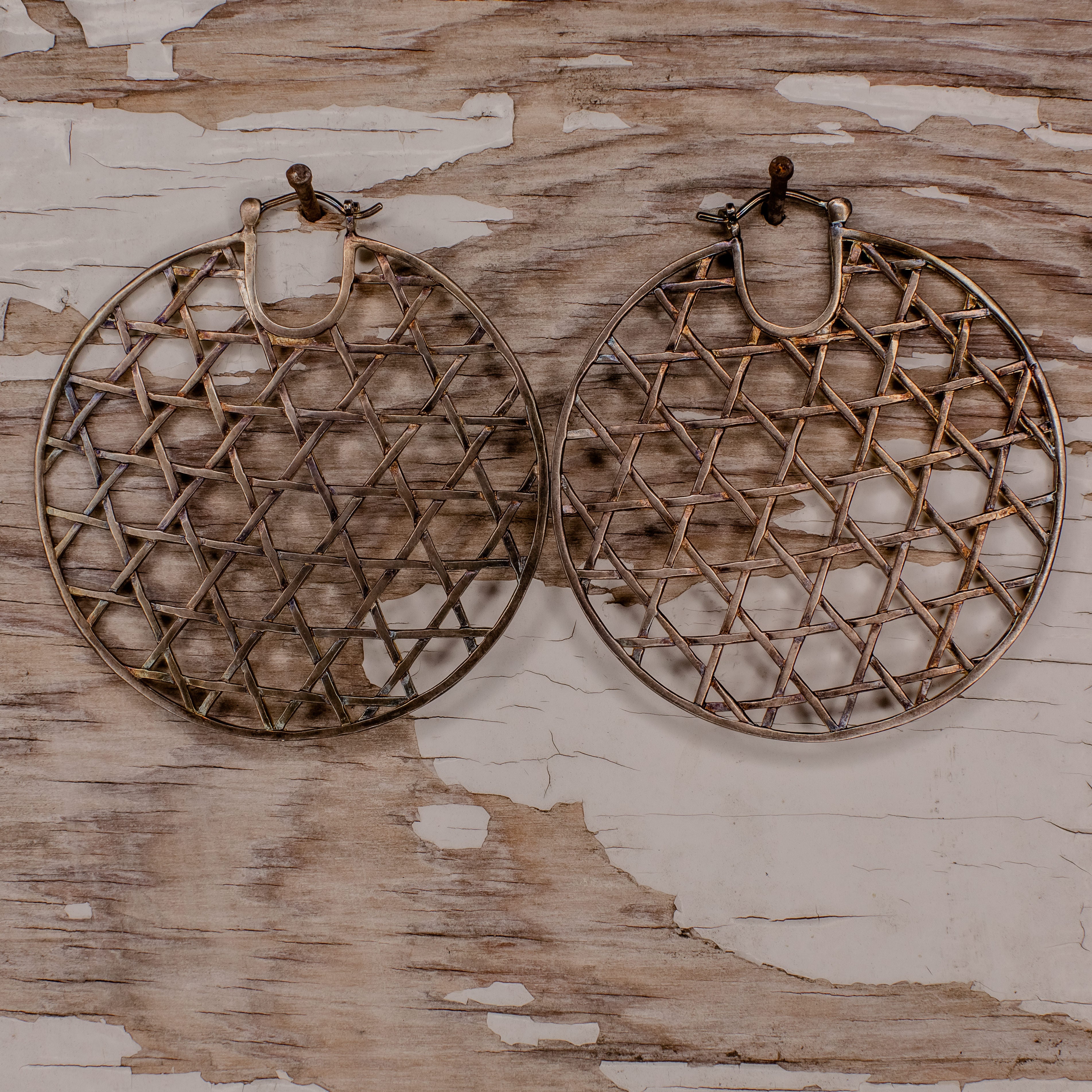 Starlite Hoop- Silver Plated