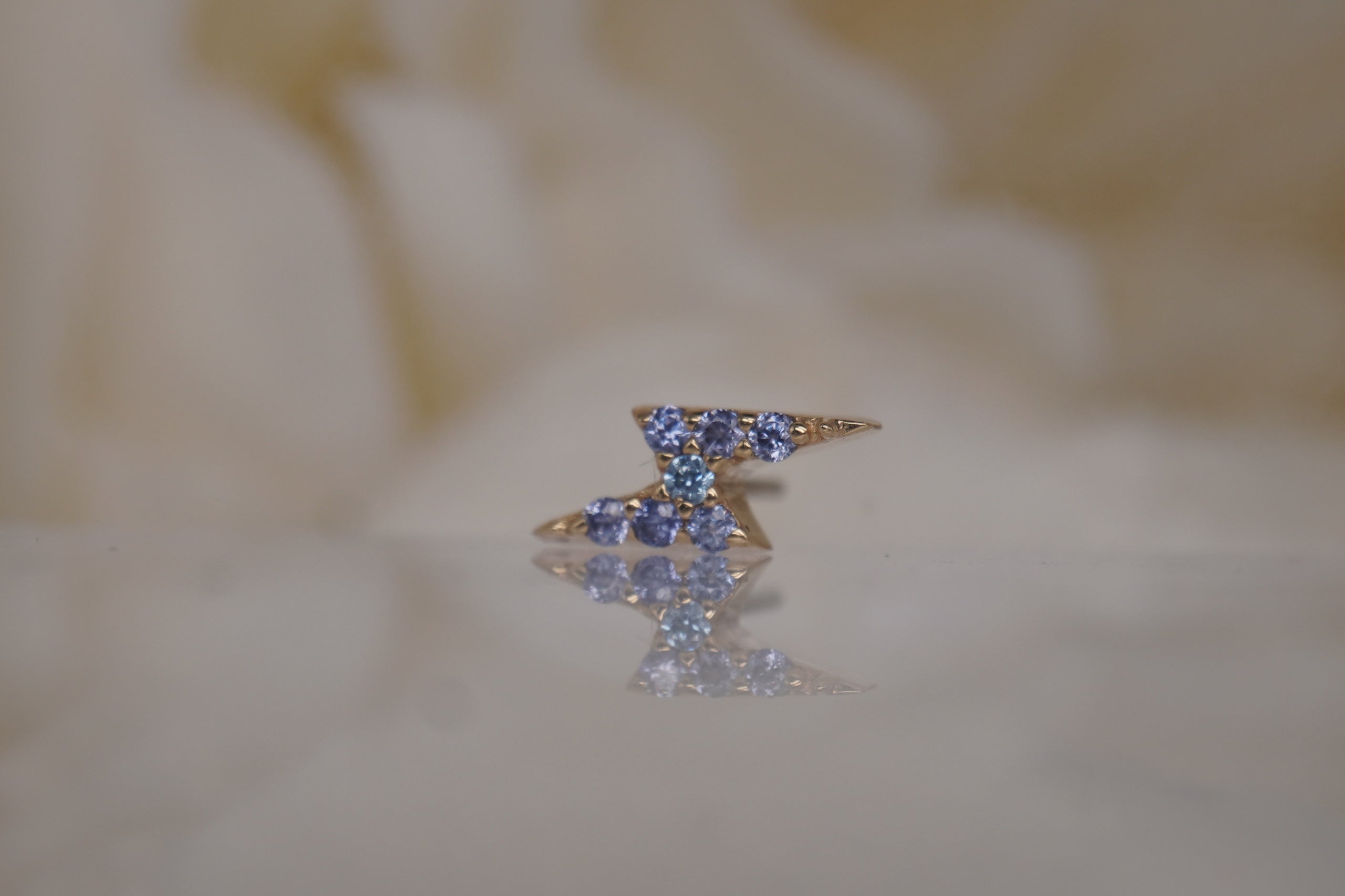 Lightning Bolt with Alexandrite