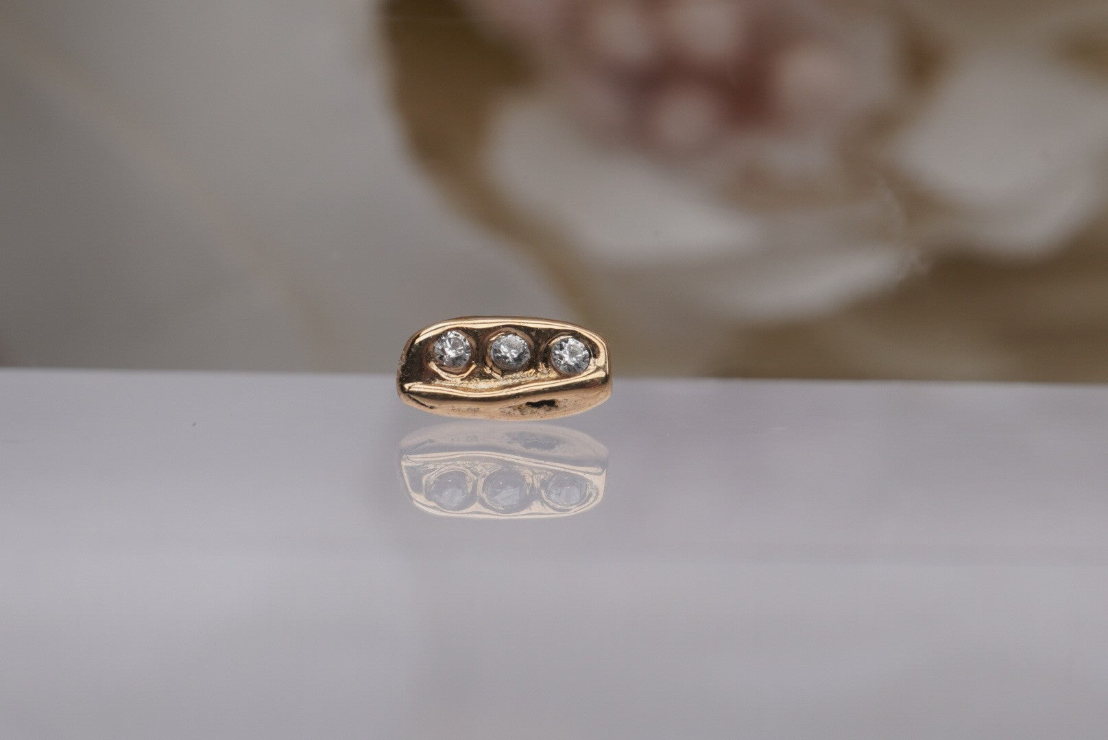 Rough Cut with Diamonds