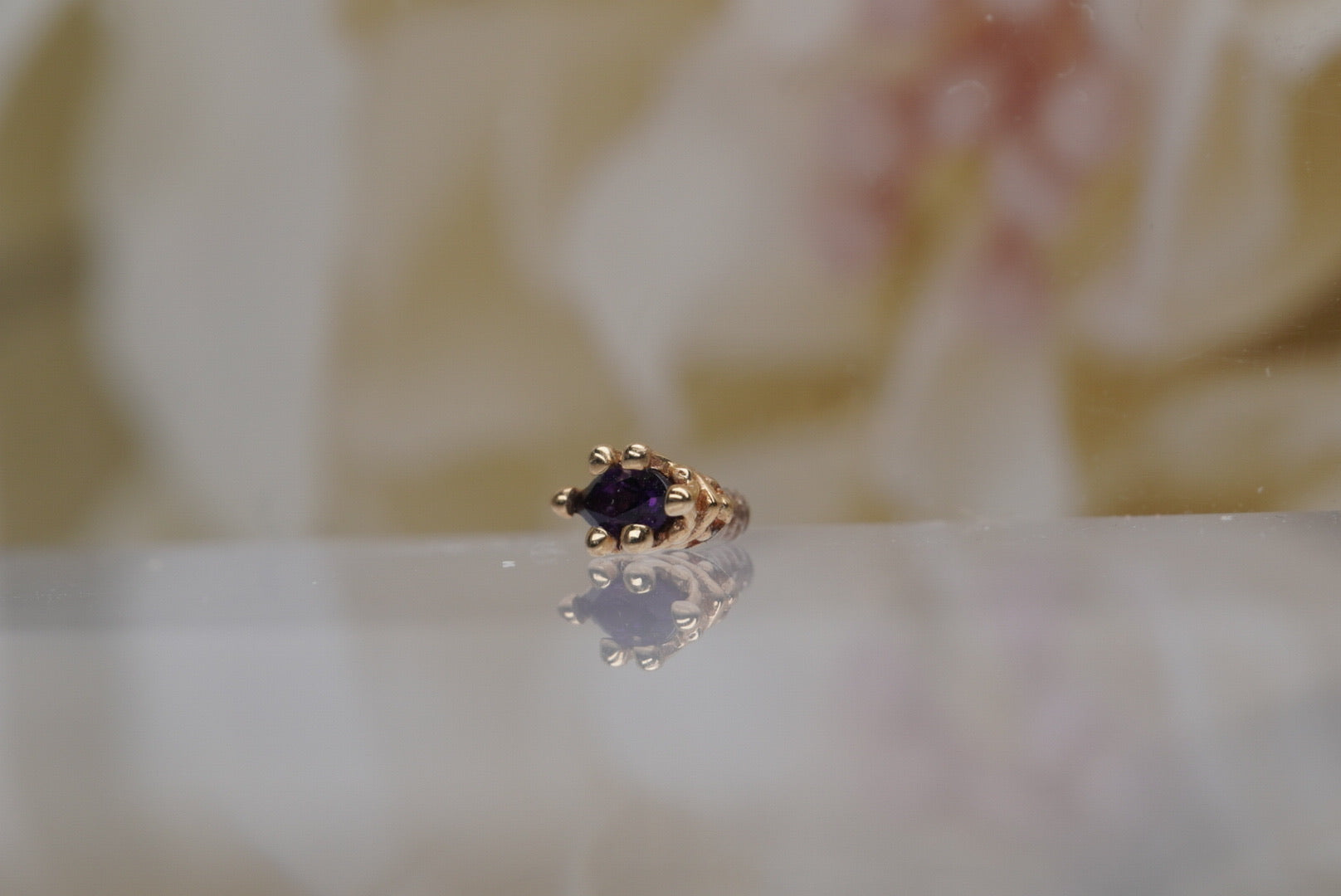 Crown Marquise with Amethyst