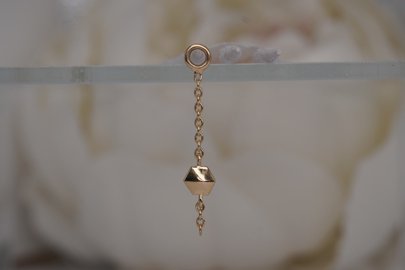Hex Stud Orbit Charm
