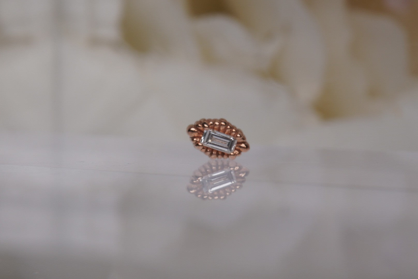 Melange Baguette with Diamonds