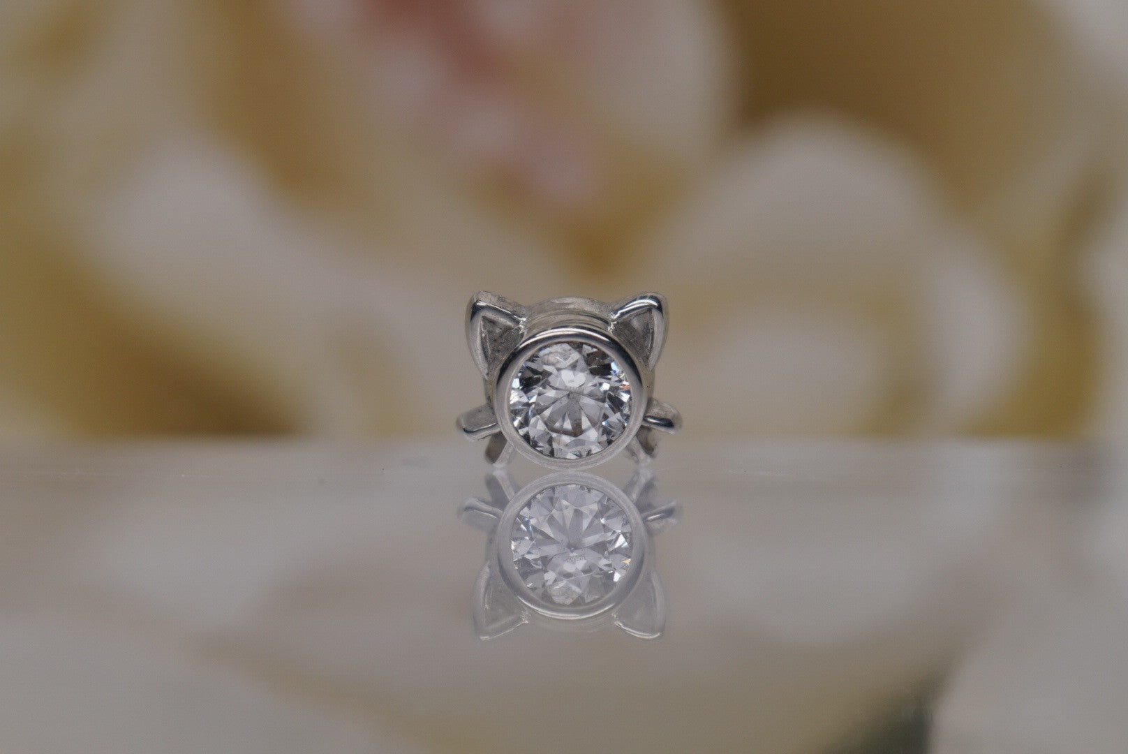 Kitty Head in Gold- 16g