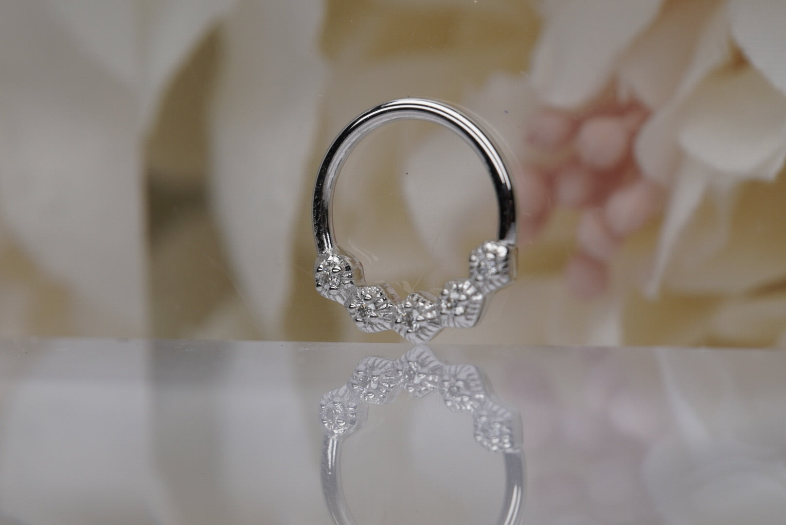 Nova Diamond Seam Ring