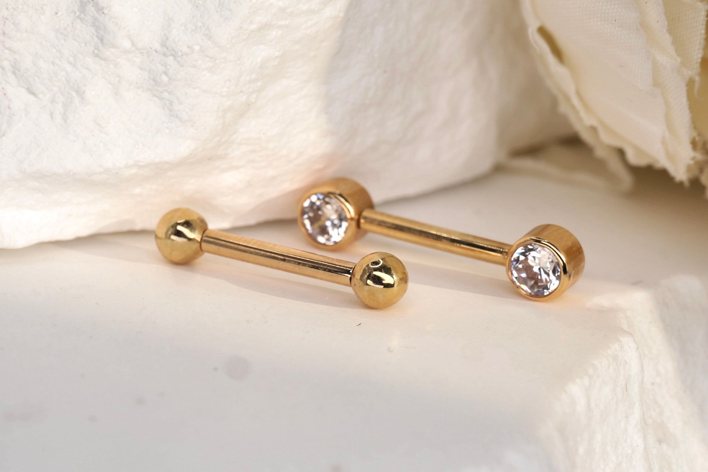 Gold Nipple Jewelry