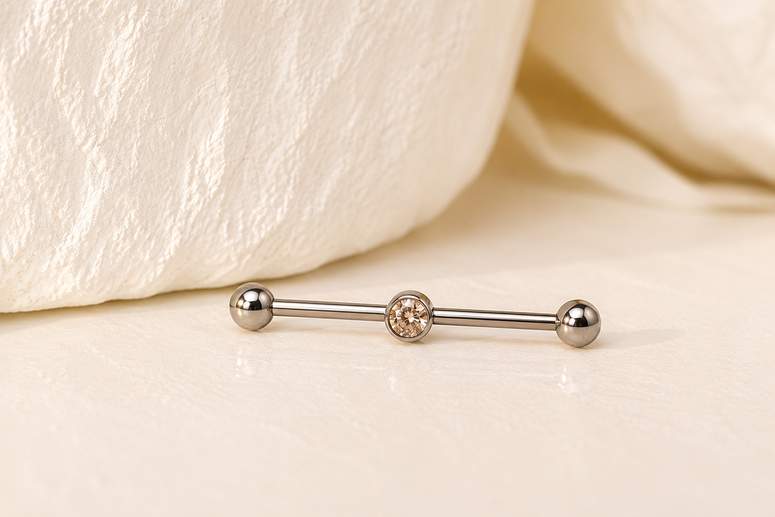 Titanium Industrial Barbell