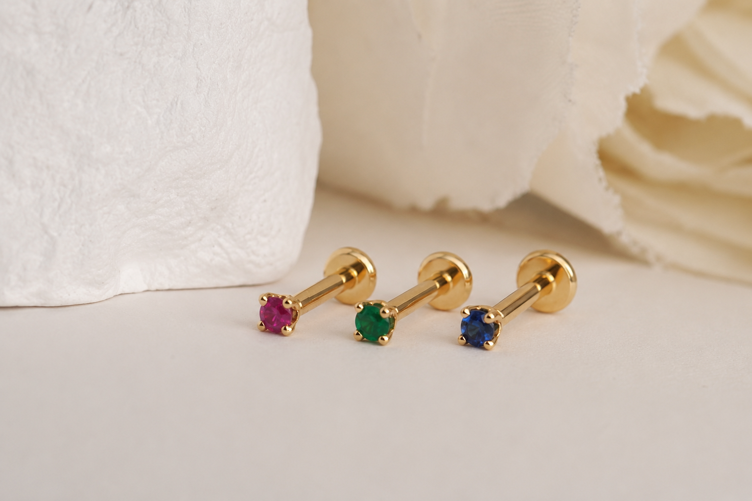 Gold Nostril Jewelry