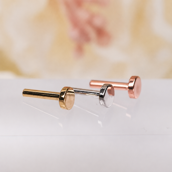 Threadless Gold Backings