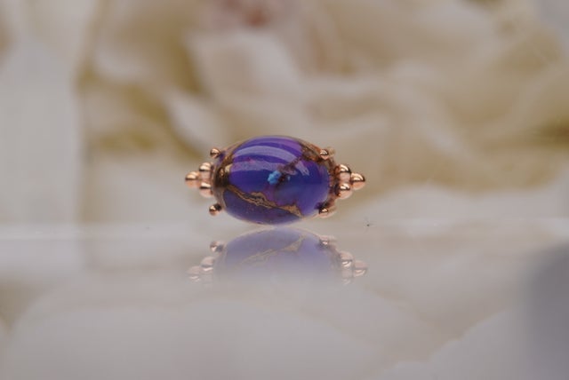 Turquoise - Threaded Front