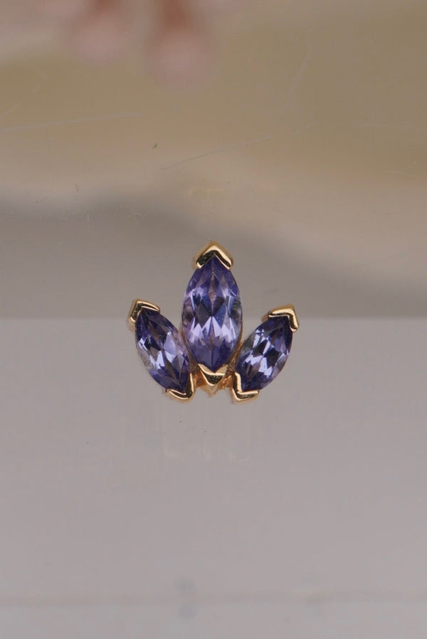 Tanzanite- Threaded Front