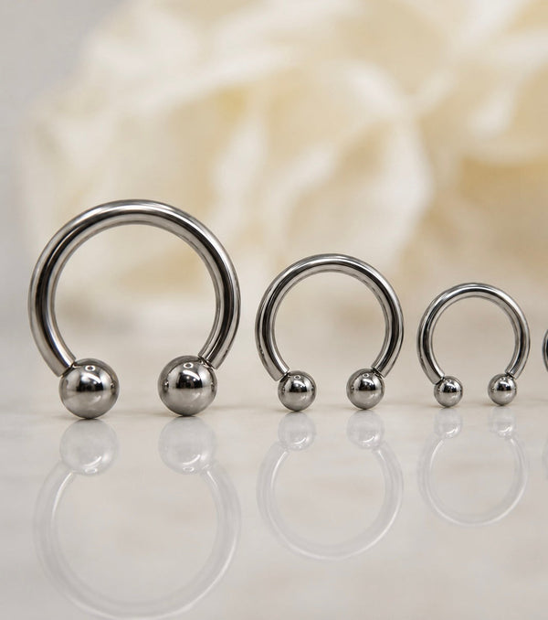Circular Barbells in Titanium