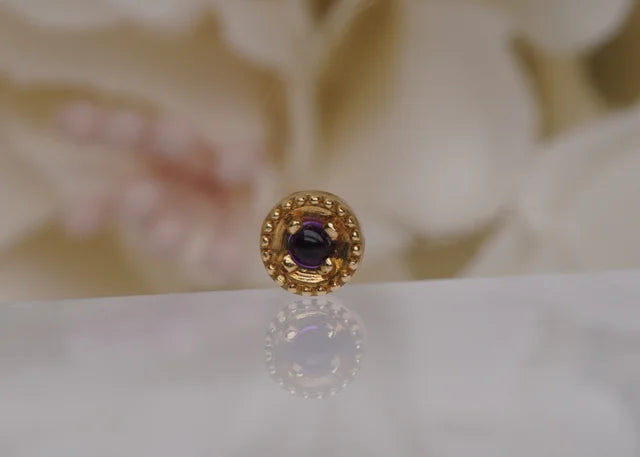 Amethyst  - Threaded Front