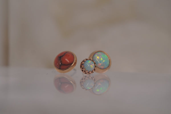 Opals in Gold