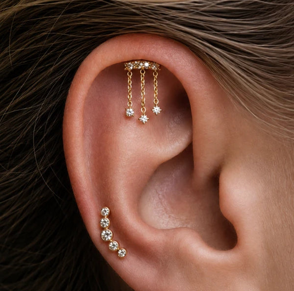 Hidden Helix Piercing
