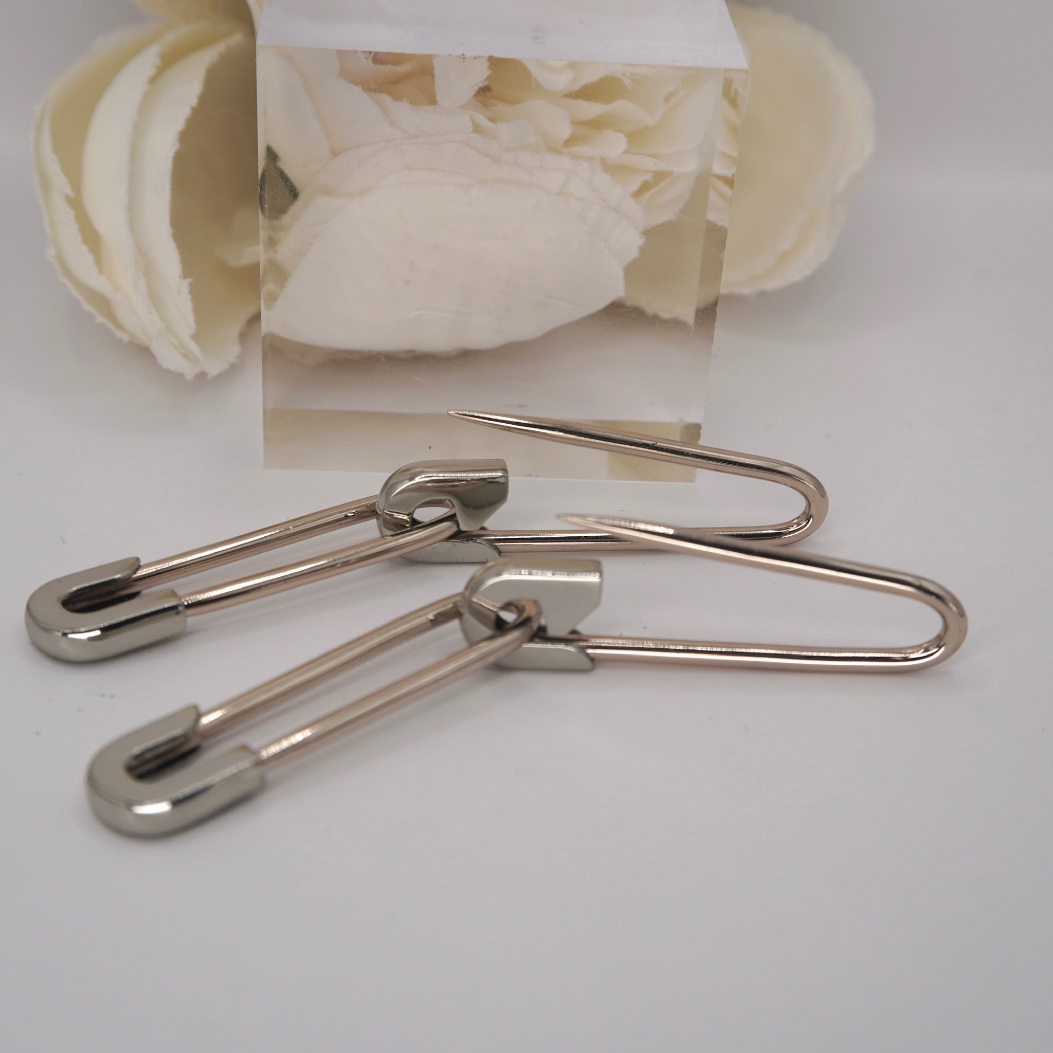 Safety Chains Hanging Earrings
