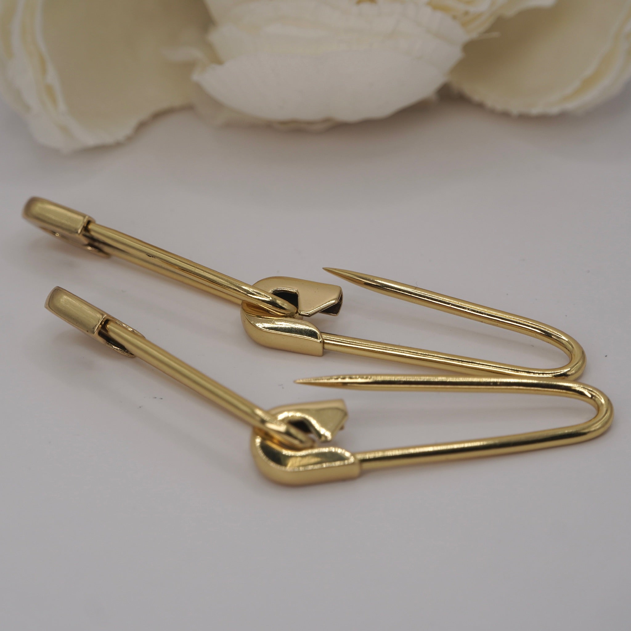 Safety Chains Hanging Earrings