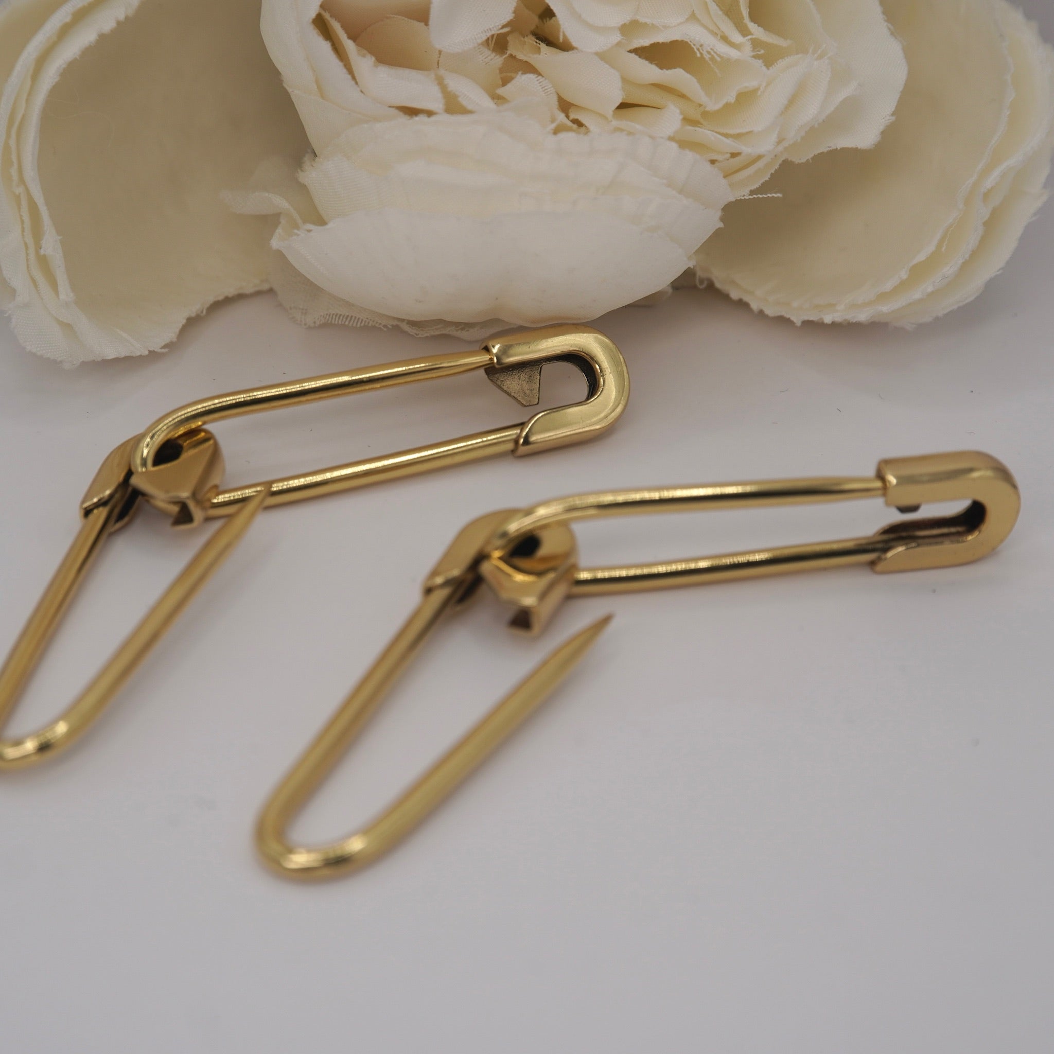 Safety Chains Hanging Earrings