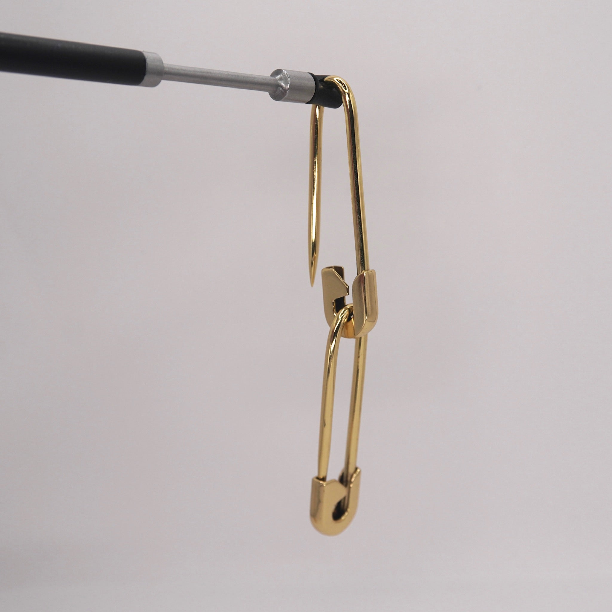 Safety Chains Hanging Earrings