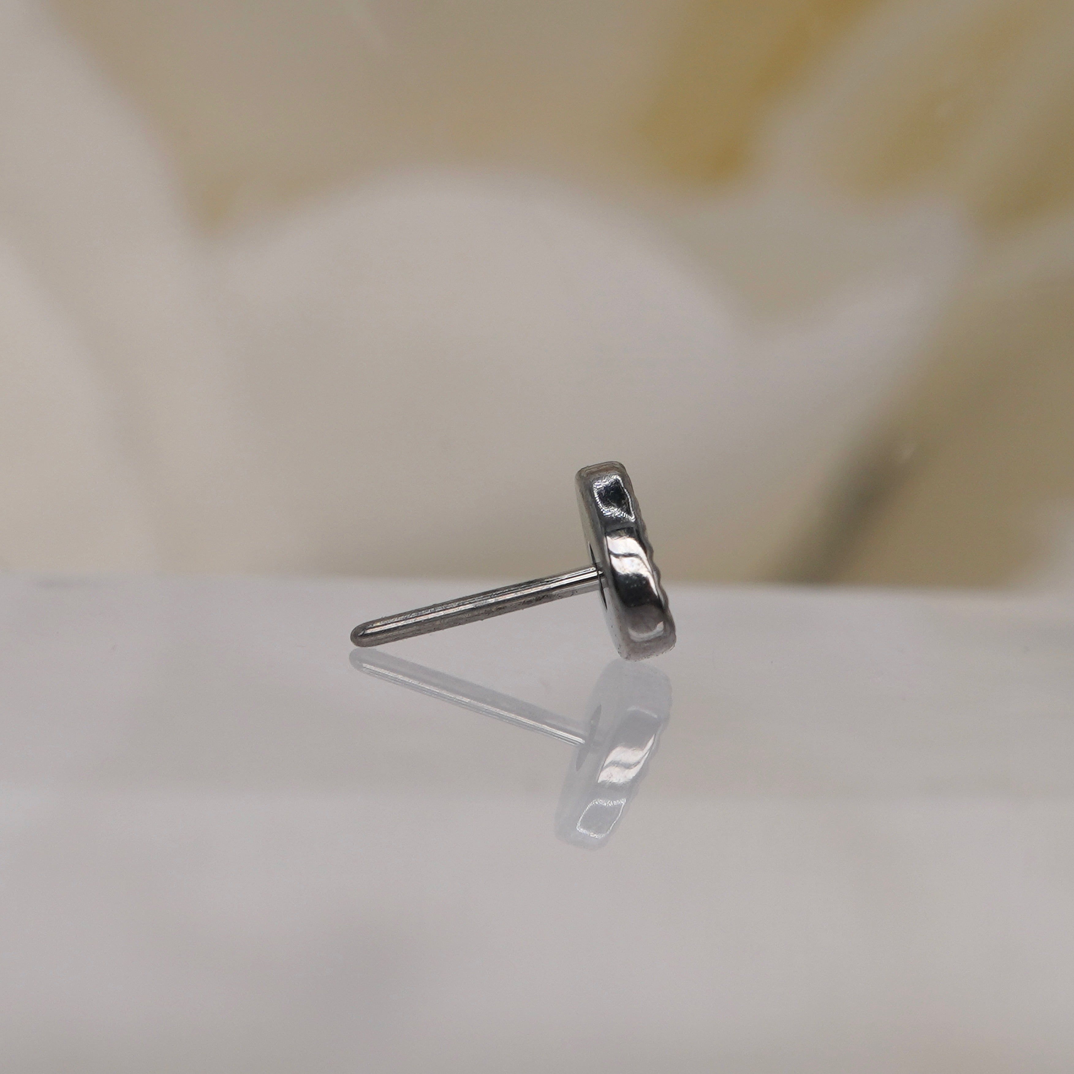 Threadless Implant Grade Titanium Laser Heart by Junipurr