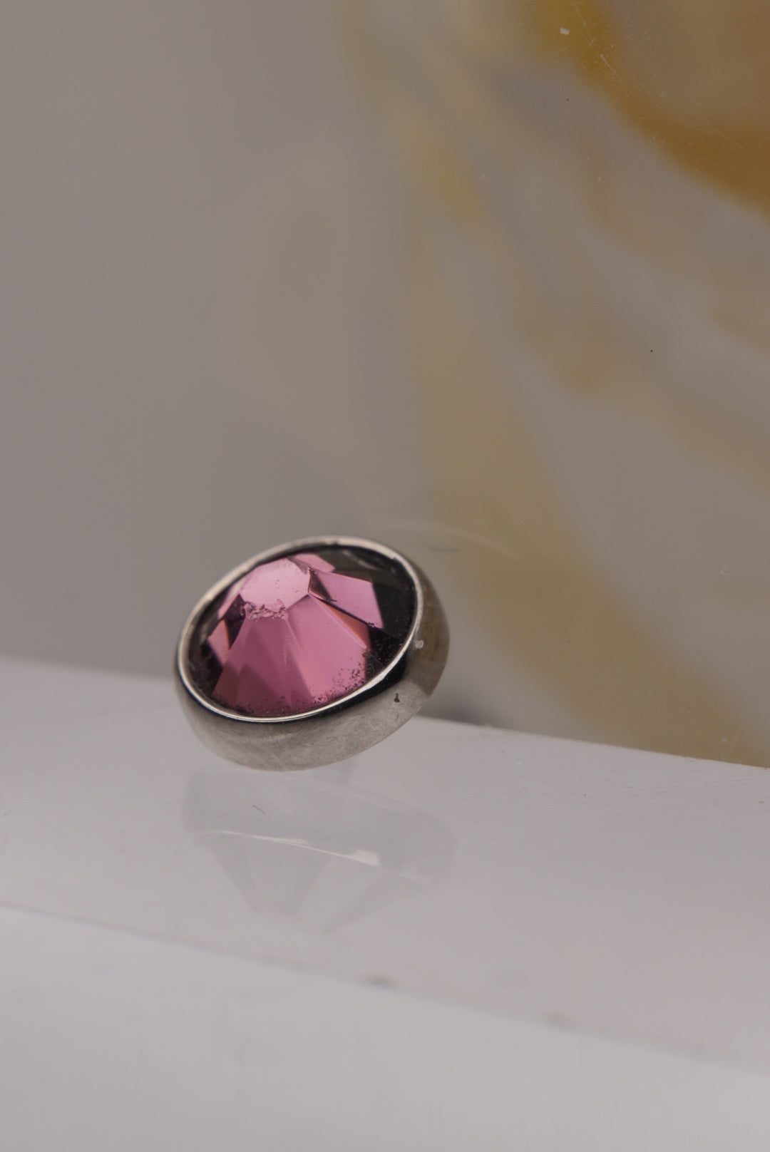 Pink Tourmaline Crystal- Flat Faceted Gems 14g