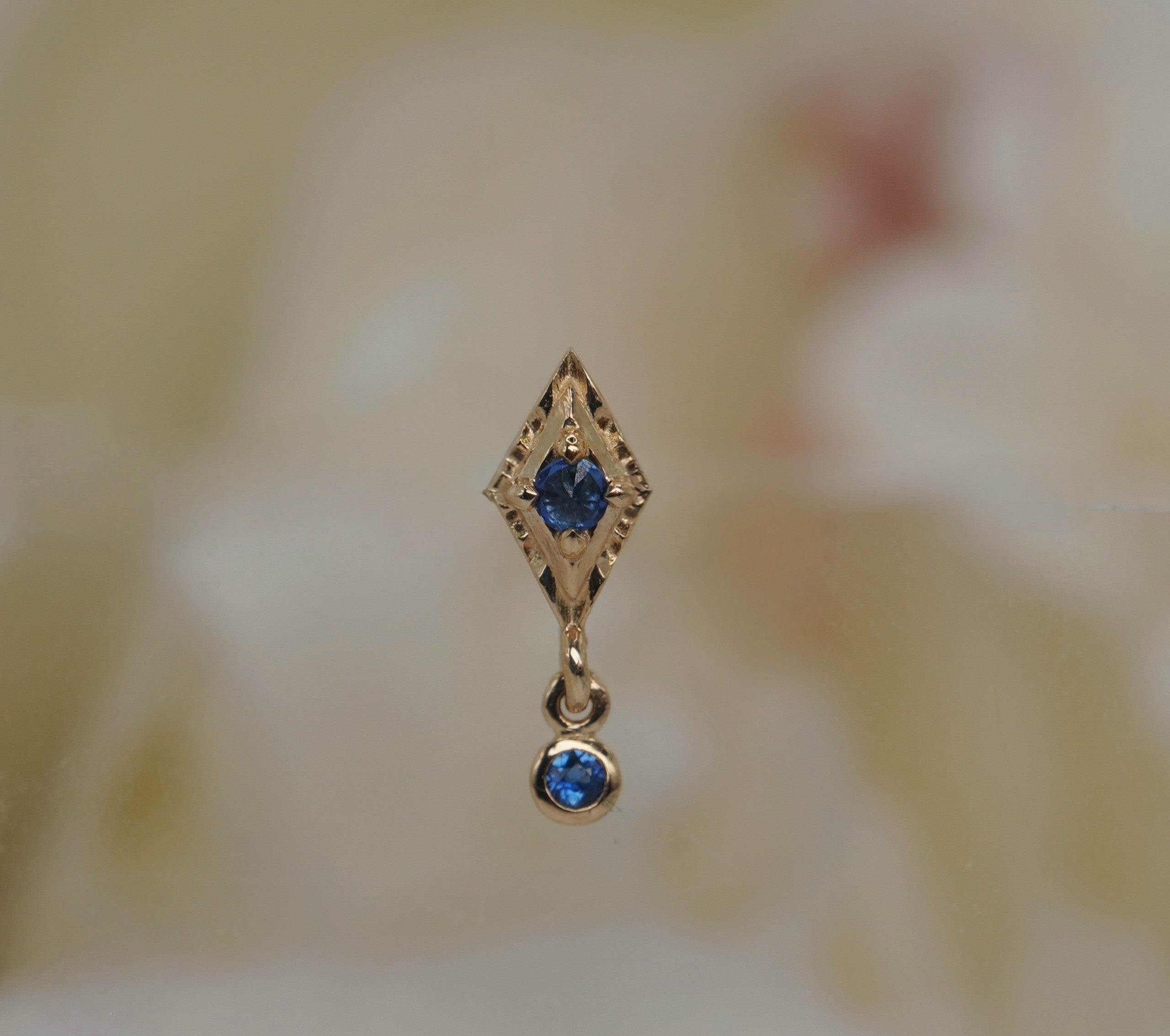 Dyna Drop with Blue Sapphire