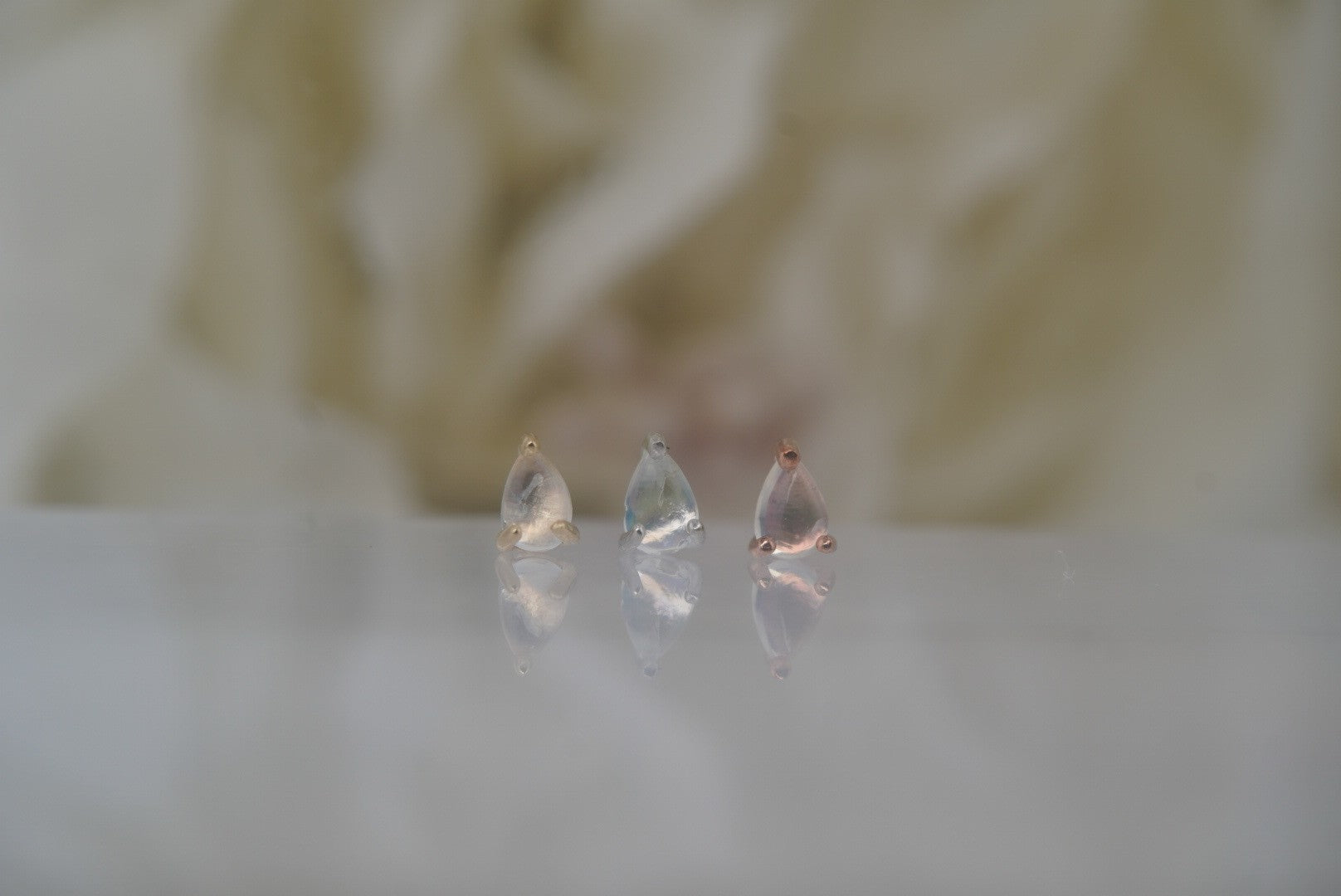 Rainbow Moonstone Pear