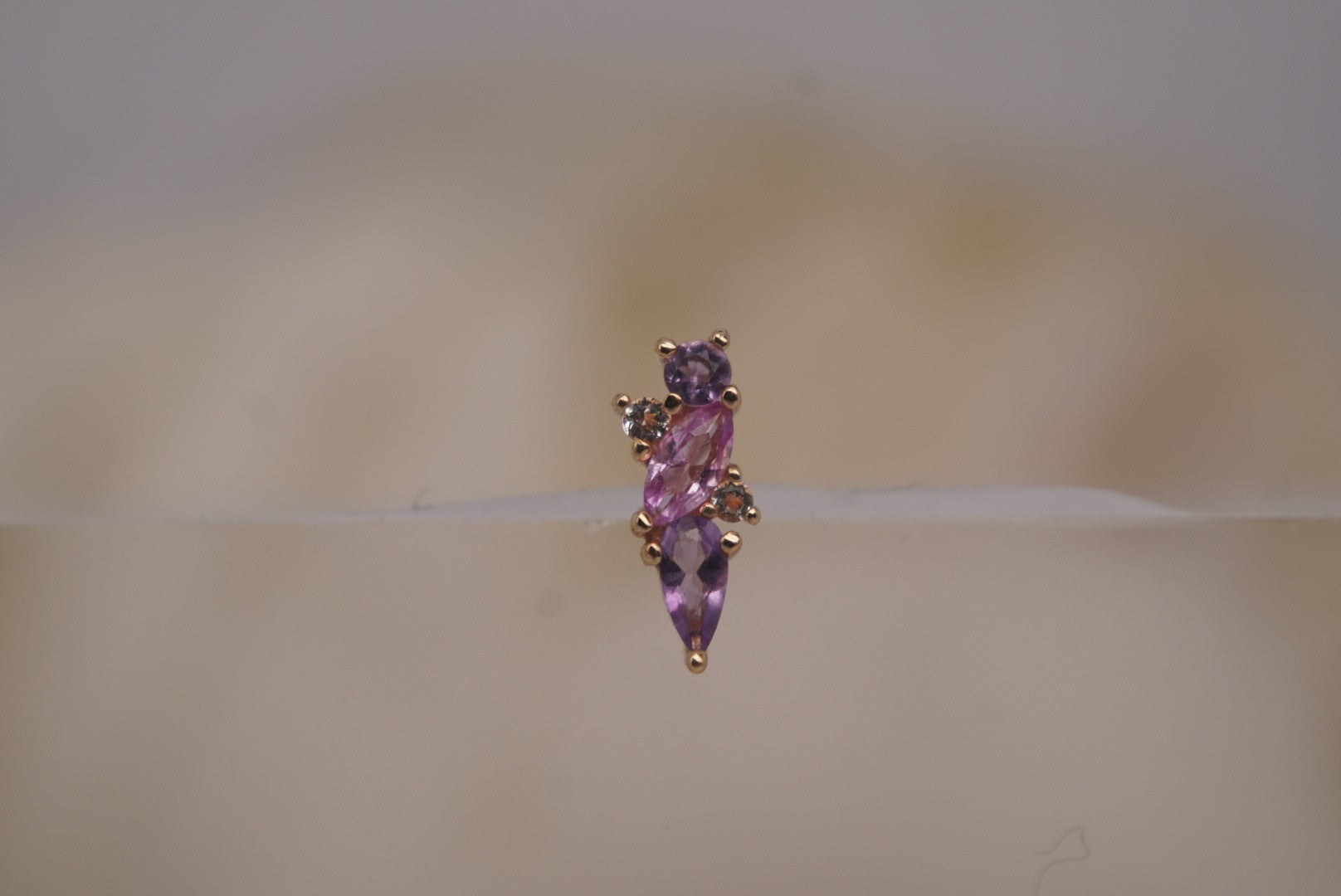Visionary with Amethyst & Pink Sapphire